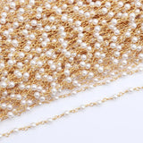 18k Plated Nickel Free DIY Bead Chain Necklace 1m/lot