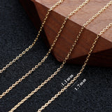 DIY Chain 18K Plated Nickel-Free 3m/Lot