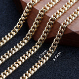 DIY Chain 18K Plated Nickel-Free 3m/Lot