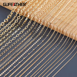 DIY Chain 18K Plated Nickel-Free 3m/Lot