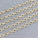 DIY Chain Necklace 18K Plated 1m/Lot