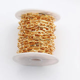 DIY Chain Necklace 18K Plated 1m/Lot