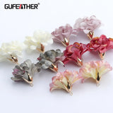 DIY Flower Pendants Charms Hand Made Jewelry Making