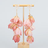 18k Plated Flower Charms 2pcs/Lot DIY Jewelry Making Findings