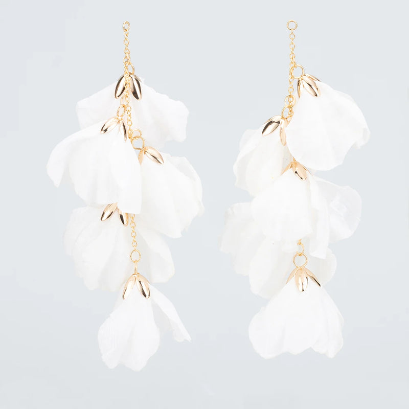 18k Plated Flower Charms 2pcs/Lot DIY Jewelry Making Findings