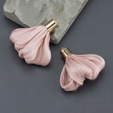 Handmade Copper Cap DIY Earring Charms Jewelry Findings 6pcs/lot