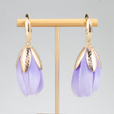 Flower Earring Charms Handmade DIY Pendants 10pcs/lot