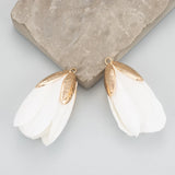 Flower Earring Charms Handmade DIY Pendants 10pcs/lot