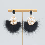 Handmade Tassels Real Fur Mink Jewelry Accessories
