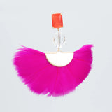 Natural Feather Copper Tassel Hand Made DIY Pendants