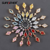 Nickel Free 18K Rhodium Plated Copper Jewelry Accessories