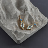 Nickel Free 18K Rhodium Plated Copper Jewelry Accessories