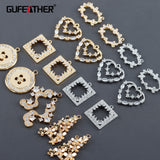 Nickel Free 18k Rhodium Plated Copper Jewelry Making DIY Earrings