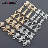 DIY Pendants 18k Rhodium Plated Nickel-Free 10pcs