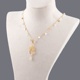 18k Plated Zircon DIY Pendants Jewelry Making Accessories