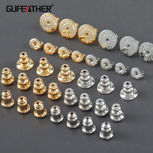 Nickel Free 18K Rhodium Plated Copper Ear Plug Charm