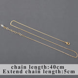 18k Plated Chain Necklace for Women