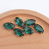 Copper Metal Jump Ring DIY Glass Pendant Hand Made Earring Accessories