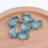 Copper Metal Jump Ring DIY Glass Pendant Hand Made Earring Accessories