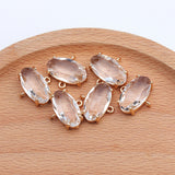 Copper Metal Jump Ring DIY Glass Pendant Hand Made Earring Accessories