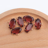 Copper Metal Jump Ring DIY Glass Pendant Hand Made Earring Accessories