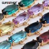 Copper Metal Jump Ring DIY Glass Pendant Hand Made Earring Accessories