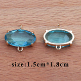 Copper Metal Jump Ring DIY Glass Pendant Hand Made Earring Accessories