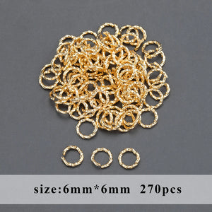 18k Plated Rhodium Jewelry Connector