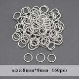 18k Plated Rhodium Jewelry Connector