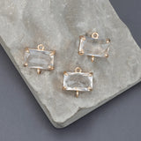 Glass Pendant Jewelry Accessories Hand Made Findings Jump Ring Earring Making