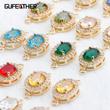 Elegant Zircon Pendants for DIY Earrings