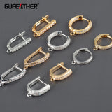 18k Rhodium Plated Copper Clasp Hooks for Jewelry Making
