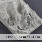 18k Rhodium Plated Copper Clasp Hooks for Jewelry Making