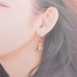 18k Plated Zircon Pendants Jewelry Making DIY Earrings