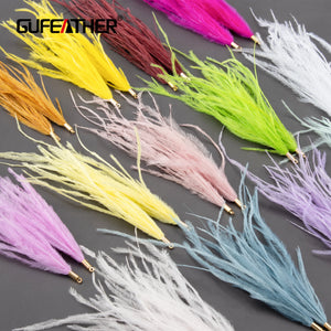 DIY Feather Pendants, Copper Metal Charms