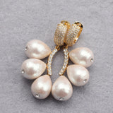18k Rhodium Plated Copper Jewelry Accessories