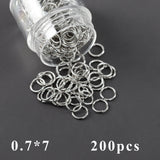 Handmade Rhodium Plated Jewelry Accessories - 20g/pack