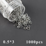Handmade Rhodium Plated Jewelry Accessories - 20g/pack