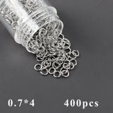 Handmade Rhodium Plated Jewelry Accessories - 20g/pack