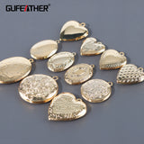 18k Plated Copper Metal Jewelry Accessories, 6pcs/lot