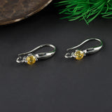 18k Plated Copper Zircon Clasp Hooks Jewelry Making 20pcs/lot