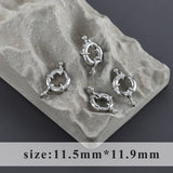 18k Plated Copper Necklace Clasp Hooks for Jewelry Making