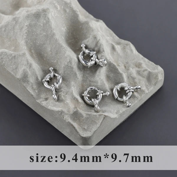 18k Plated Copper Necklace Clasp Hooks for Jewelry Making
