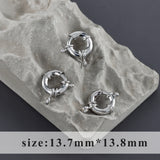 18k Plated Copper Necklace Clasp Hooks for Jewelry Making