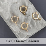 Clasp Hooks, 18k Rhodium Plated, Nickel Free, 10pcs/lot