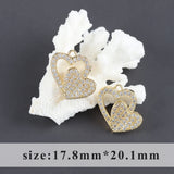 DIY Jewelry Making 18K Plated Copper Earring Necklace Pendants