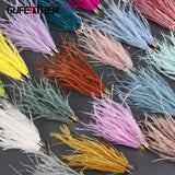 Natural Feather Tassel DIY Earring Pendants Charms Hand Made Jewelry Accessories