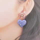 6pcs/lot 18k Plated Nickel Free Copper Zircon Earring Accessories