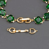 18k Plated Nickel Free Jewelry Accessories Copper Hooks Clasp 6pcs/lot