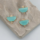 18K Plated Charm Jewelry Making DIY Pendant 6pcs/lot